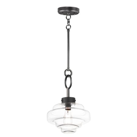 Maxim Lighting Harbor 1-Light Pendant 11122CLBK